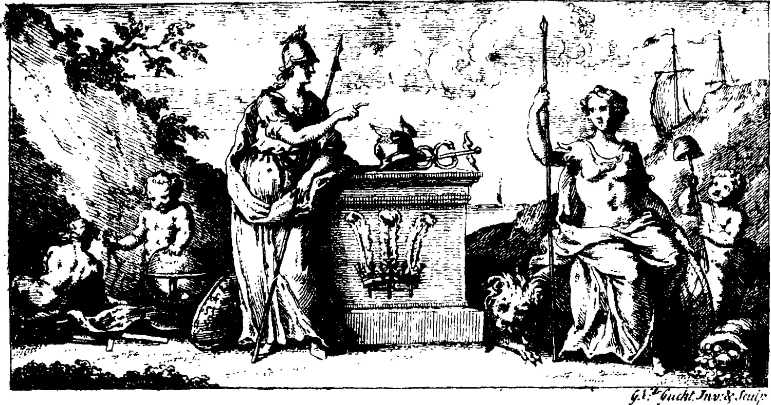 The history of the Peloponnesian war, translated from the Greek of Thucydides Fleuron T100442-2