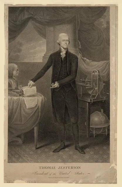 Thomas Jefferson, President of the United States