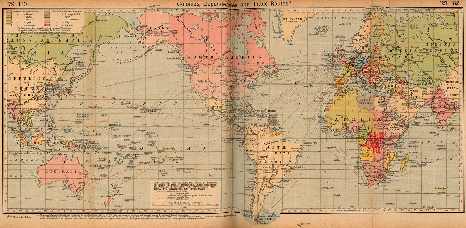 Trade routes