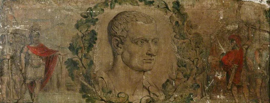 William Blake - Marcus Tullius Cicero - Manchester City Gallery - Tempera on canvas c 1800