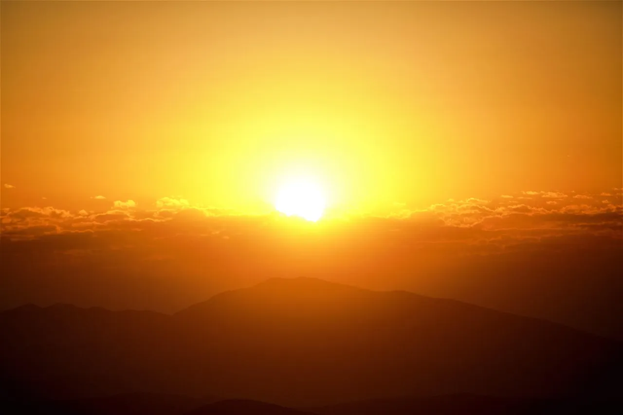 day nativity, morning, nature, light, sky, mountains, sun, horizon, sunrise, clouds, day