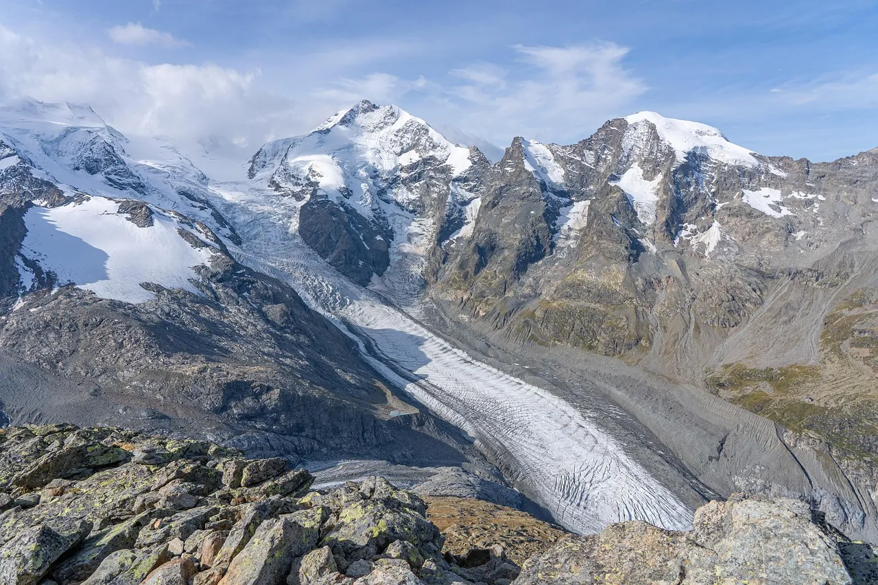 glacier, morteratsch glacier, nature, mountains, summit, alps, mountain landscape, bernina, graubünden, switzerland, pxclimate protection, pxclimateaction, earth day