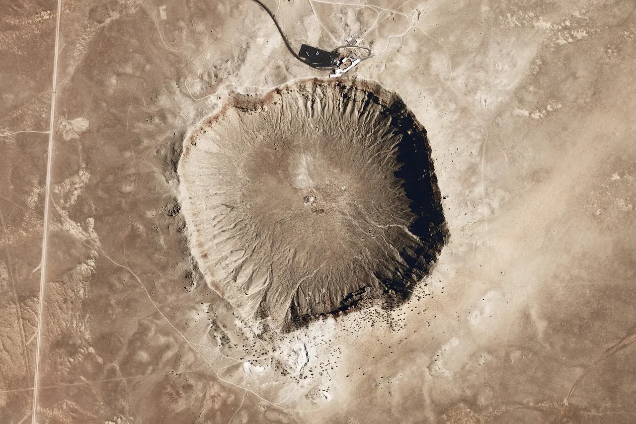 meteor, crater, meteorite impact, arizona, black-and-white, aerial view, satellite image, hole, a hit, meteor, meteor, meteor, meteor, meteor, crater, crater, crater, crater, a hit, a hit