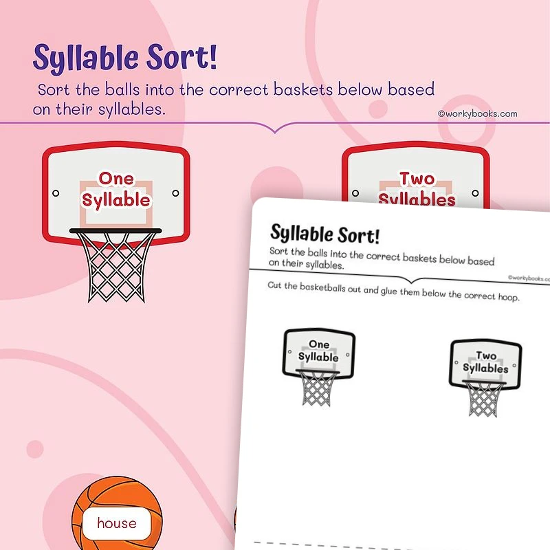 Phonemes — ela worksheet for Grade 1, page 1 of 3