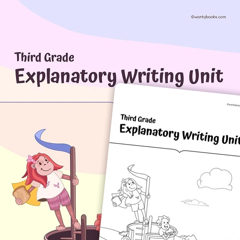 Explanatory Writing Unit — ela worksheet for Grade 3, page 1 of 3