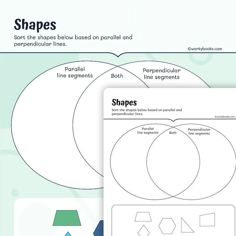Shapes — math worksheet for Grade 4, Grade 7, page 1 of 3