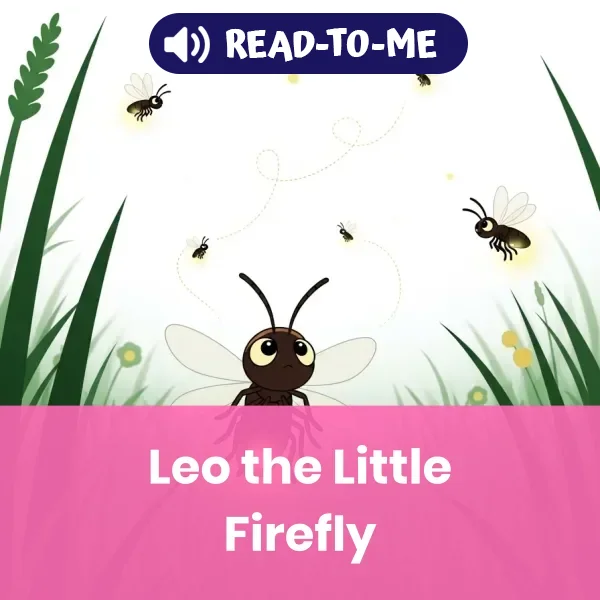 Leo the little firefly — books books and readers for Grade 1, Grade 2, Grade 3, Grade 4, Grade 5, page 1 of null
