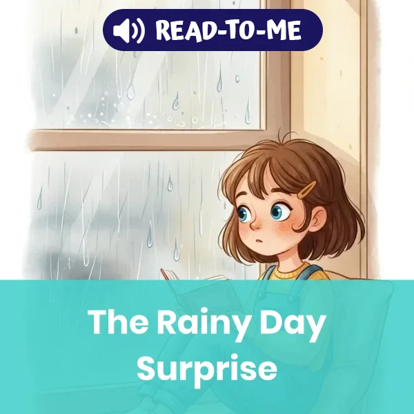 The Rainy Day Suprise — books books and readers for Grade 1, Grade 2, Grade 3, Grade 4, Grade 5, page 1 of null
