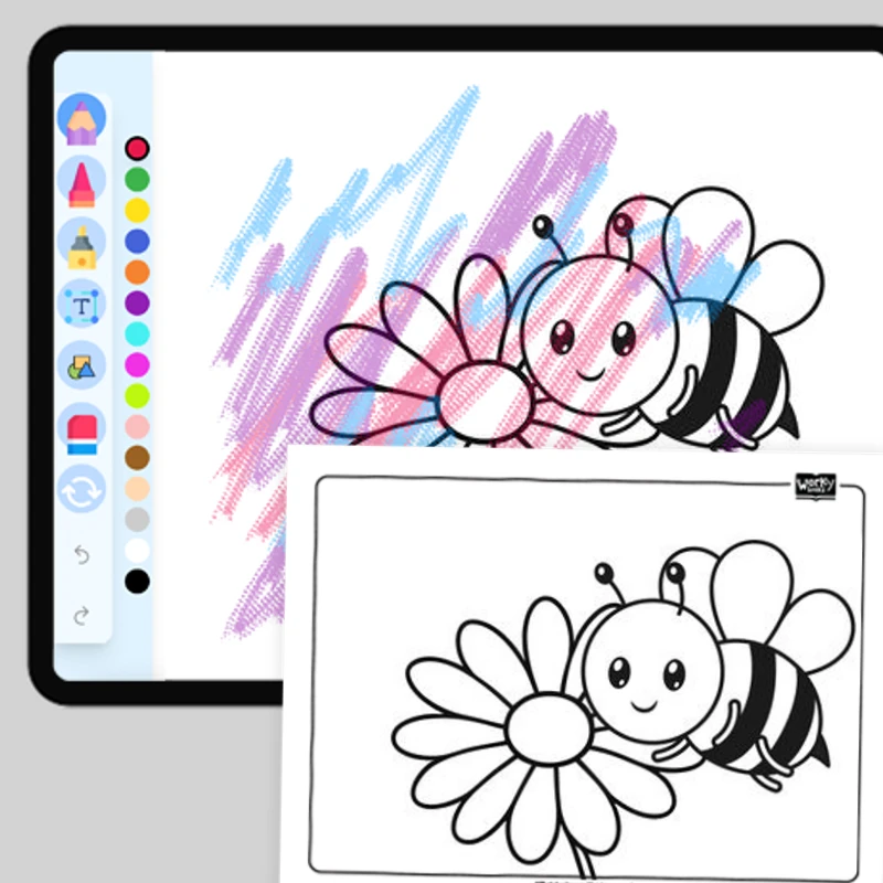 Plant a Pollinator Garden — coloring-pages coloring page for Grade 1, Grade 2, Grade 3, Grade 4, Grade 5, page 1 of 1
