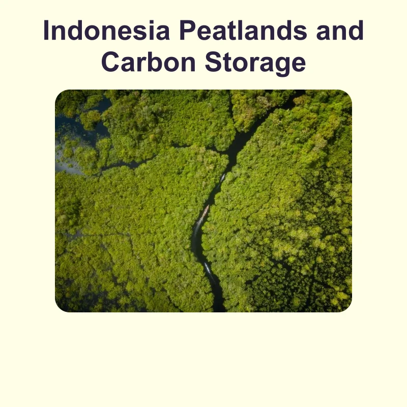 Indonesia Peatlands and Carbon Storage — science — reading comprehension for Grade 5, Grade 6, Grade 7, Grade 8, page 1 of 1
