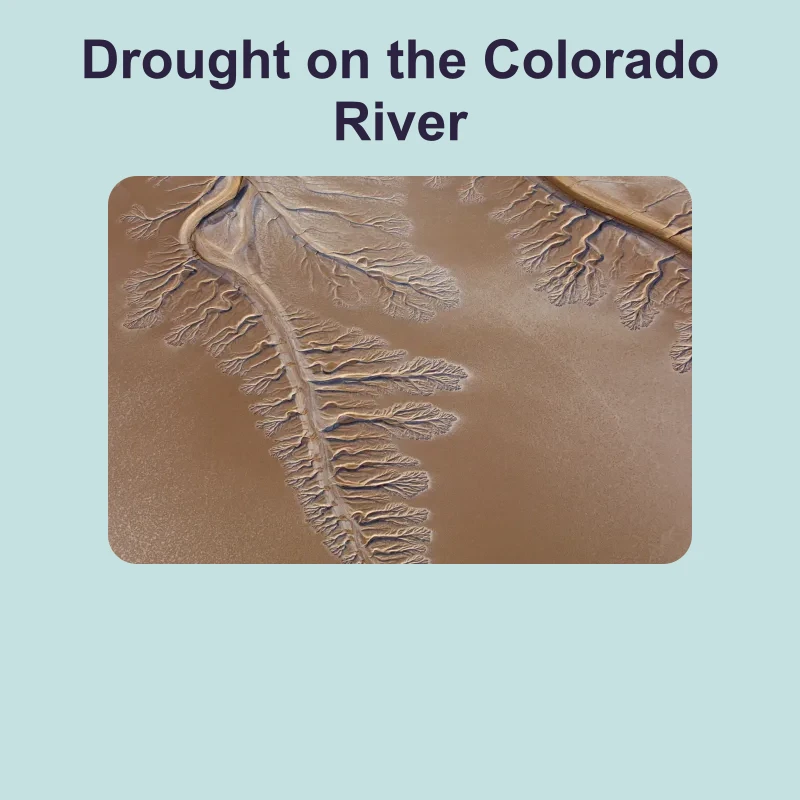 Drought on the Colorado River — science — reading comprehension for Grade 5, Grade 6, Grade 7, Grade 8, page 1 of 1