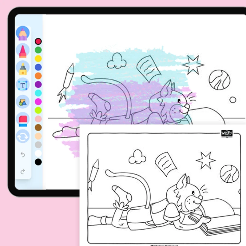 Jo Reading — coloring-pages coloring page for Grade 1, Grade 2, Grade 3, Grade 4, Grade 5, page 1 of 1