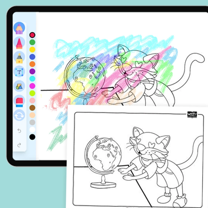 Jo Leaning with Love — coloring-pages coloring page for Grade 1, Grade 2, Grade 3, Grade 4, Grade 5, page 1 of 1