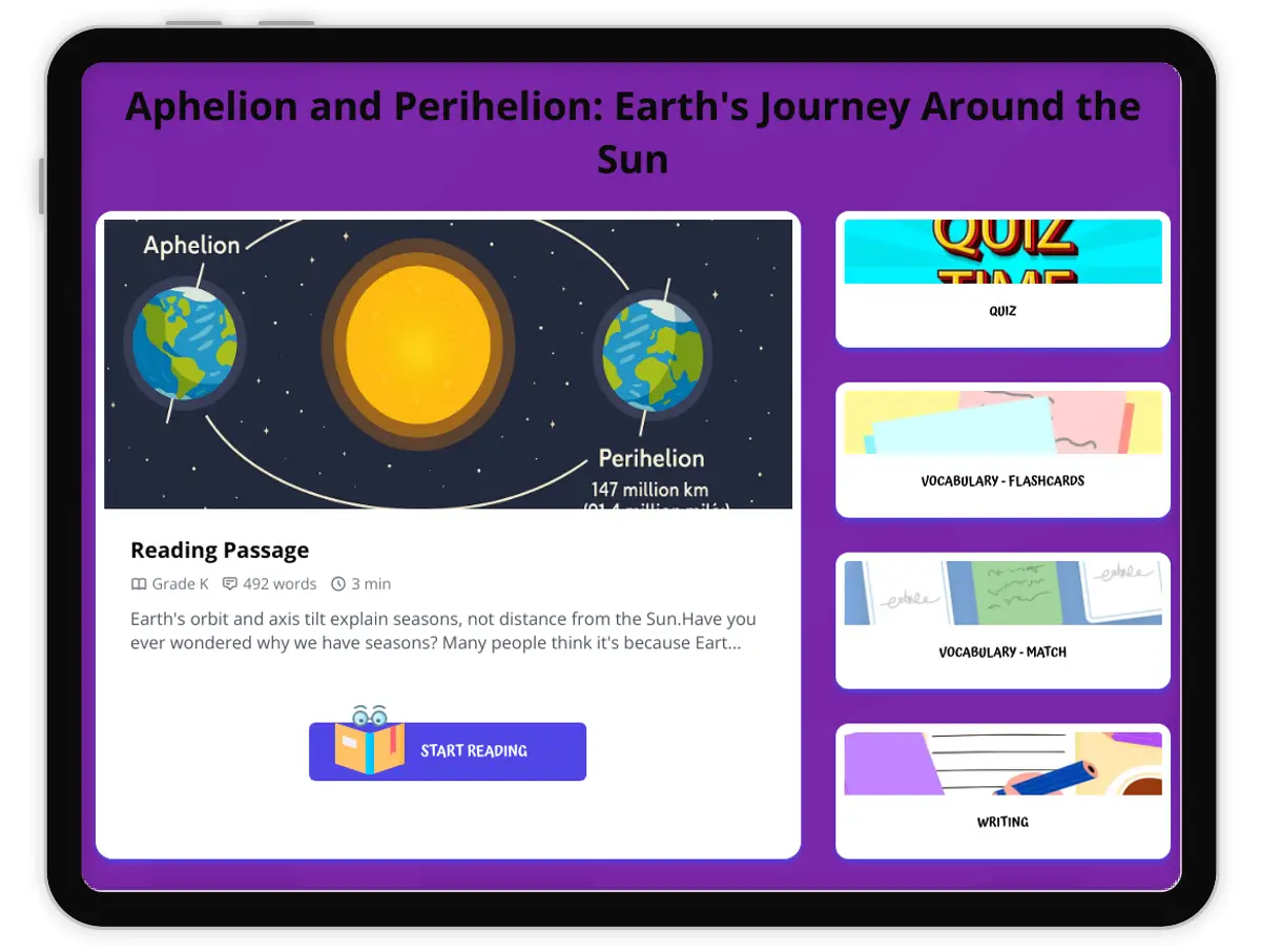 Interactive — Reading Comprehension preview: How Does The Stratosphere Affect Climate? covering  standards - Page 1 of 1