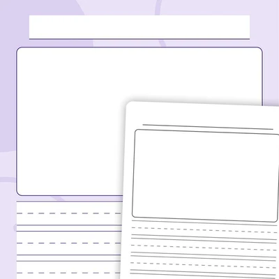 Blank Writing Template - worksheet educational content