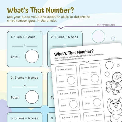 What’s That Number? - worksheet educational content