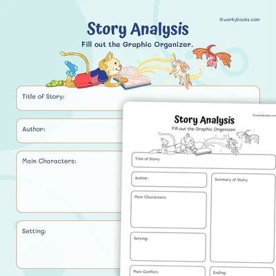 Story Summary Graphic Organizer | - worksheet educational content
