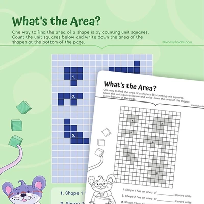 What's The Area? - worksheet educational content