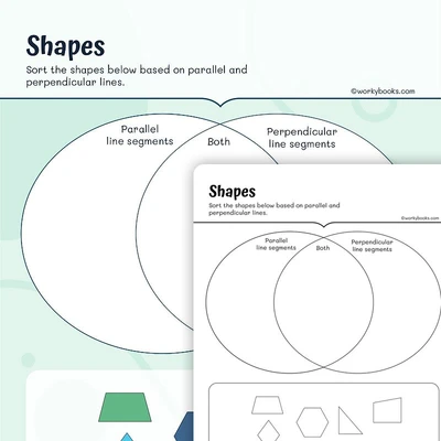 Shapes - worksheet educational content