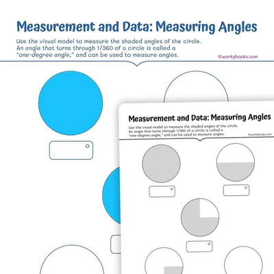 Angles in a Circle - worksheet educational content