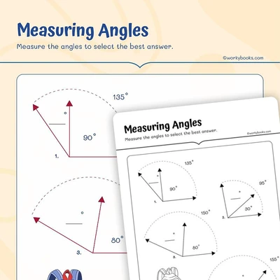 Measuring Additive Angles - worksheet educational content