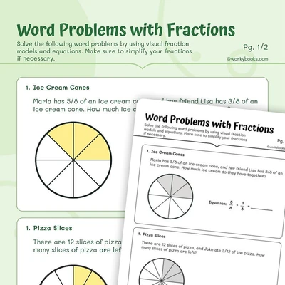 Fractions - resource educational content