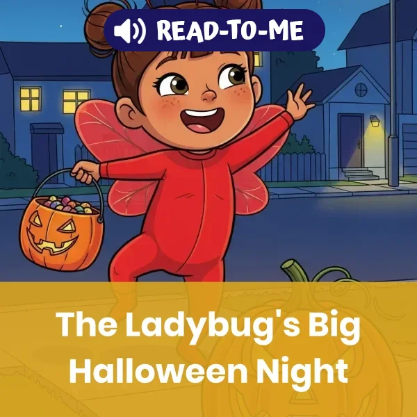 The Ladybug's Big Halloween Night - book educational content