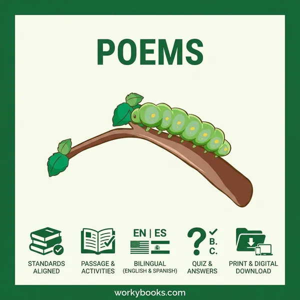 Poems | Reading Comprehension | 4th Grade - bundle educational content