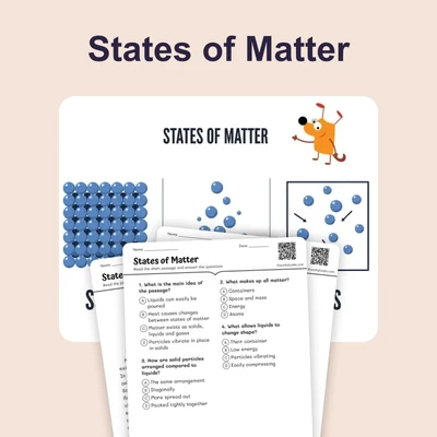 The States of Matter: Solid - reading educational content