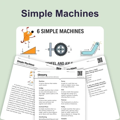 What is a Simple Machine - reading educational content