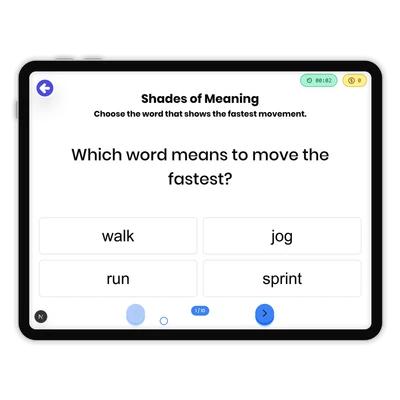 Shades of Meaning - game educational content