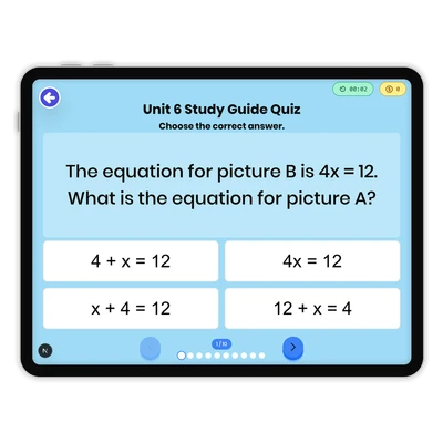 Unit 6 Study Guide Quiz - game educational content