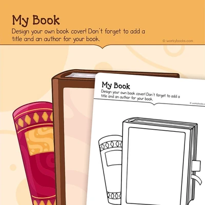 My Book - worksheet educational content