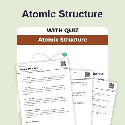 Atomic Structure - reading educational content