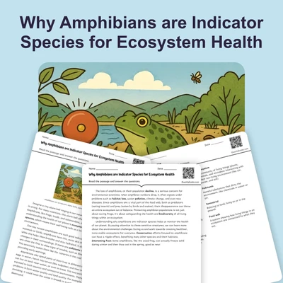 Why Amphibians are Indicator Species for Ecosystem Health - reading educational content
