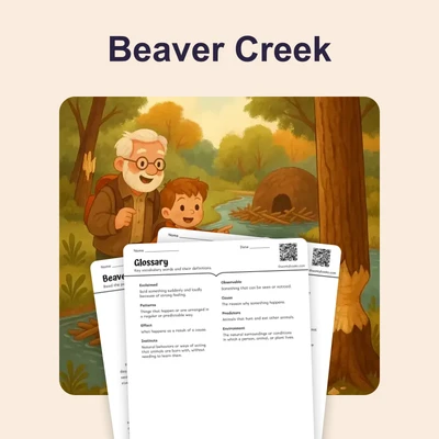 The Beaver Creek - reading educational content
