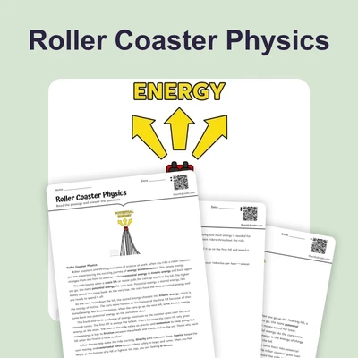 Roller Coaster Physics - reading educational content