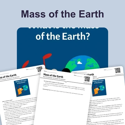 The Mass of the Earth - reading educational content