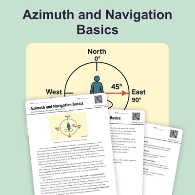 Azimuth and Navigation Basics - reading educational content