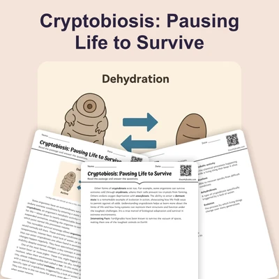 Cryptobiosis: Pausing Life to Survive - reading educational content