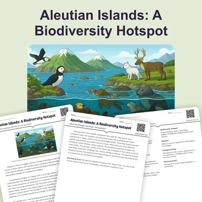 Aleutian Islands: A Biodiversity Hotspot - reading educational content