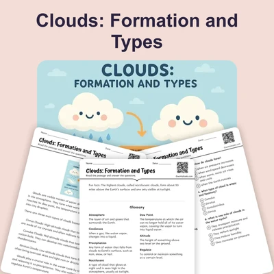 Clouds: Formation and Types - reading educational content