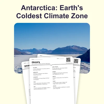 Antarctica Climate - reading educational content