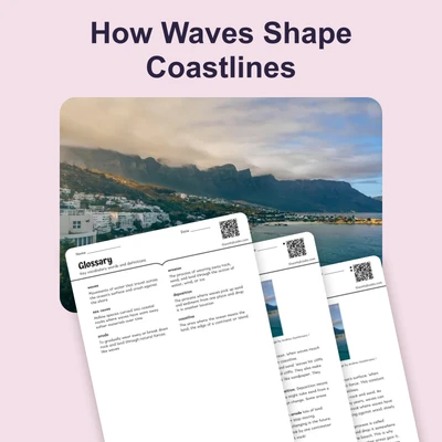 How Waves Shape Coastlines - reading educational content