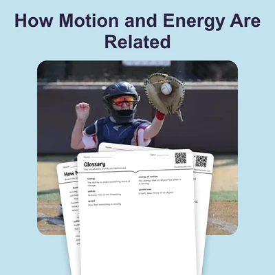 How Motion and Energy Are Related - reading educational content