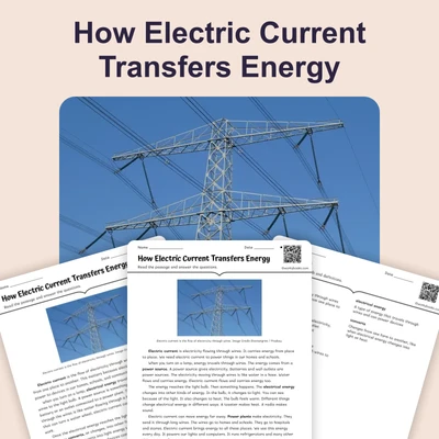 How Electric Current Transfers Energy - reading educational content