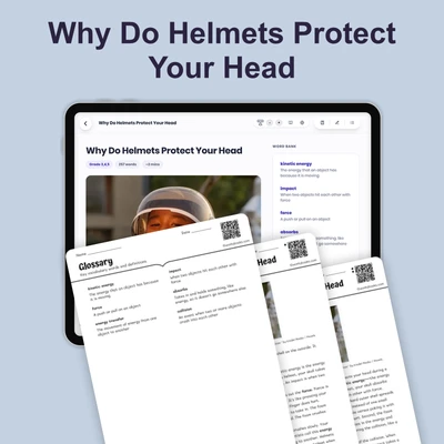 Why Do Helmets Protect Your Head - reading educational content
