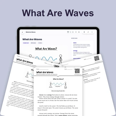 What Are Waves - reading educational content