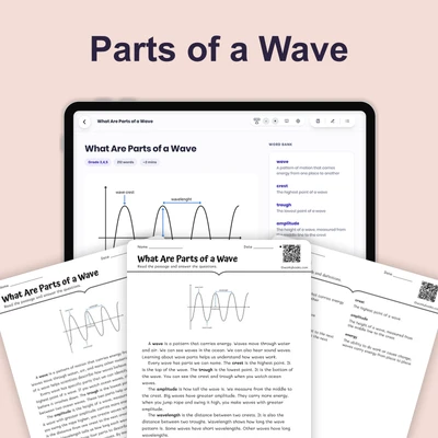 What Are Parts of a Wave - reading educational content