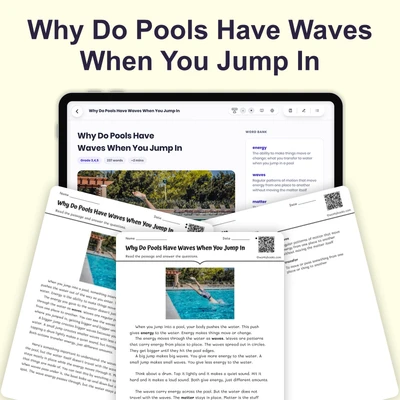 Why Do Pools Have Waves When You Jump In - reading educational content